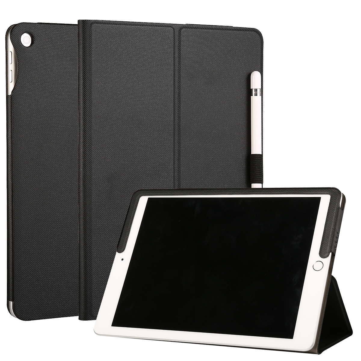 iPad Air 10.9 Case_Premium Leather Business Folio Stand Cover with Apple Pencil Holder for iPad Air 5th/4th Gen 